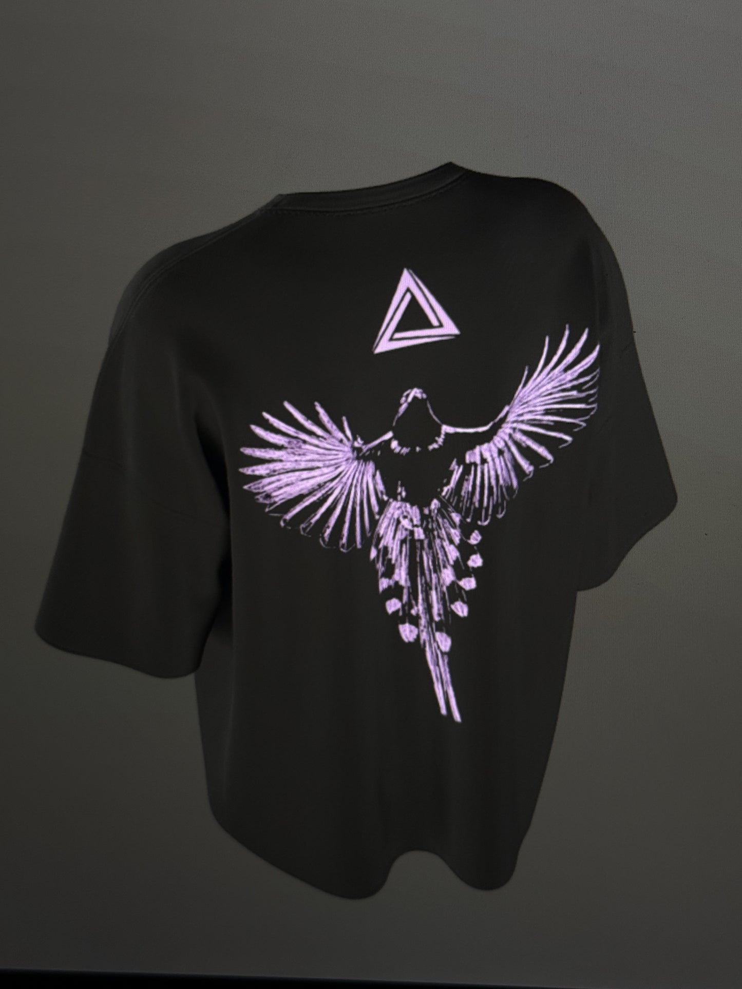 VIOLET SHADOW OVERSIZED TSHIRT