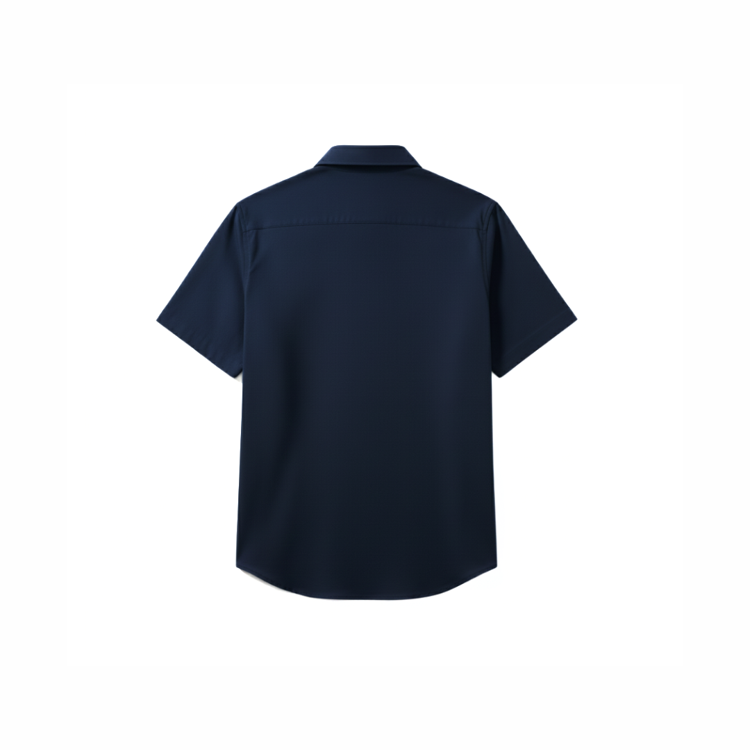 NAVY BLUE ATOM SHIRT