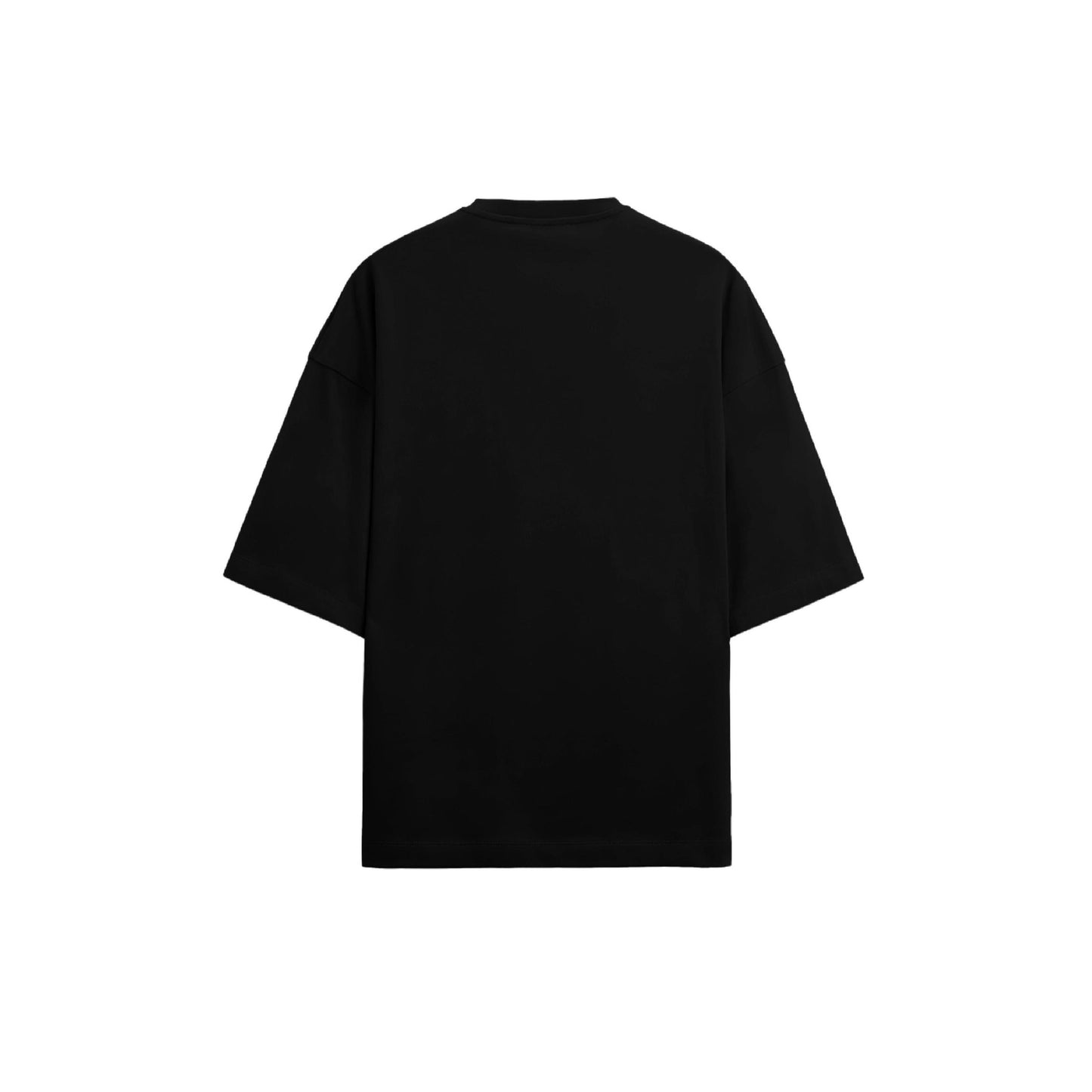 MIDNIGHT BLACK OVERSIZED T-SHIRT - Seven Of Spades x