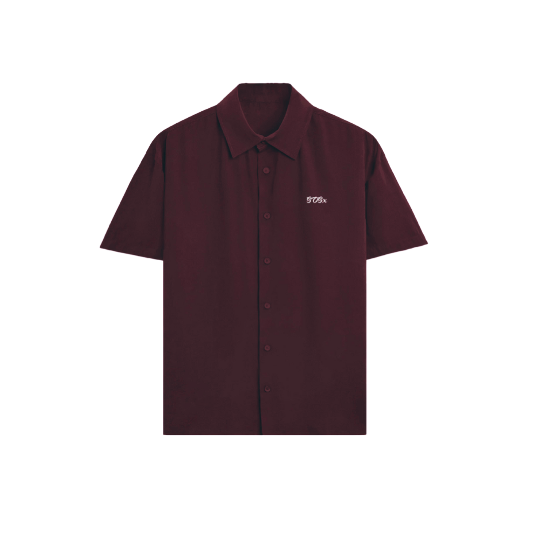 WINE RED SHIRT