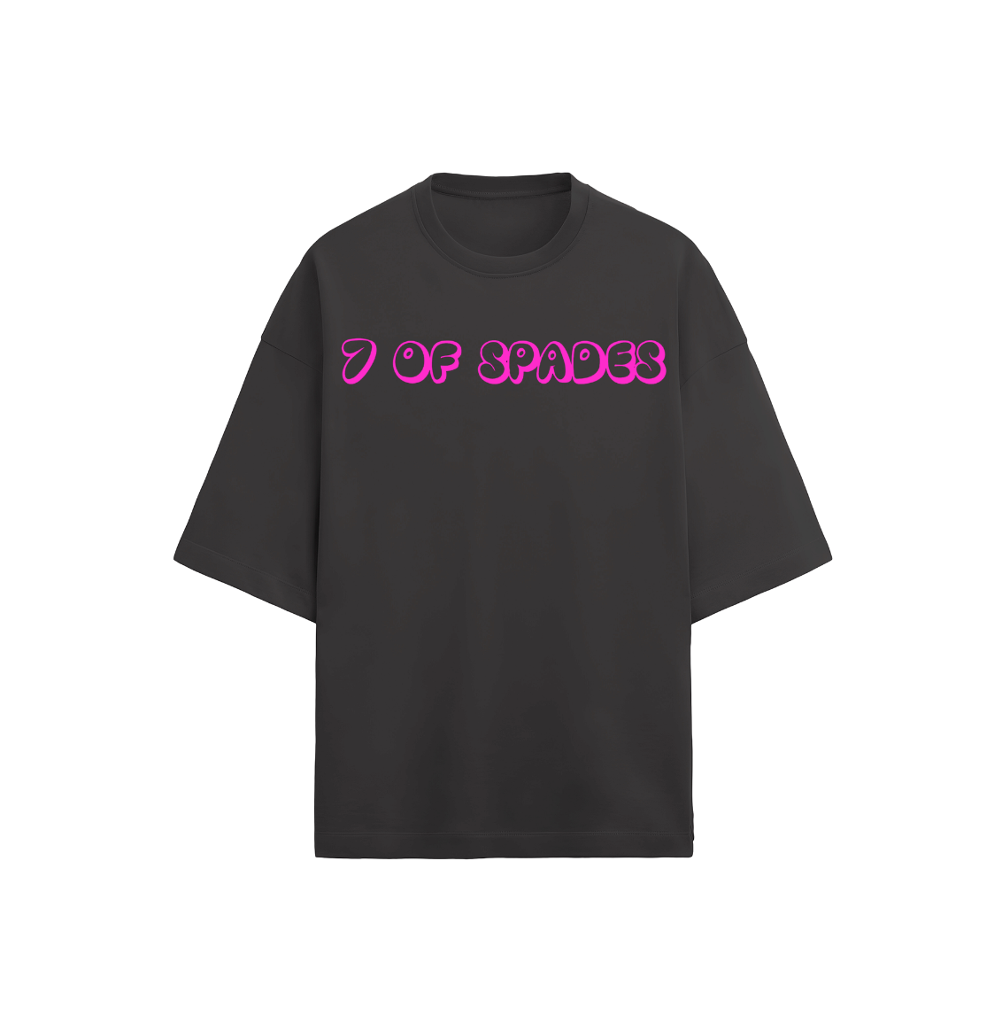 STACK OVER SNACKS OVERSIZED T-SHIRT - Seven Of Spades x