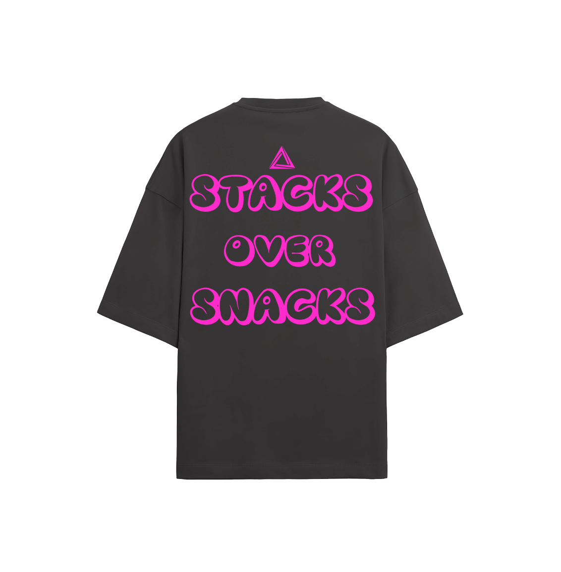 STACK OVER SNACKS OVERSIZED T-SHIRT - Seven Of Spades x