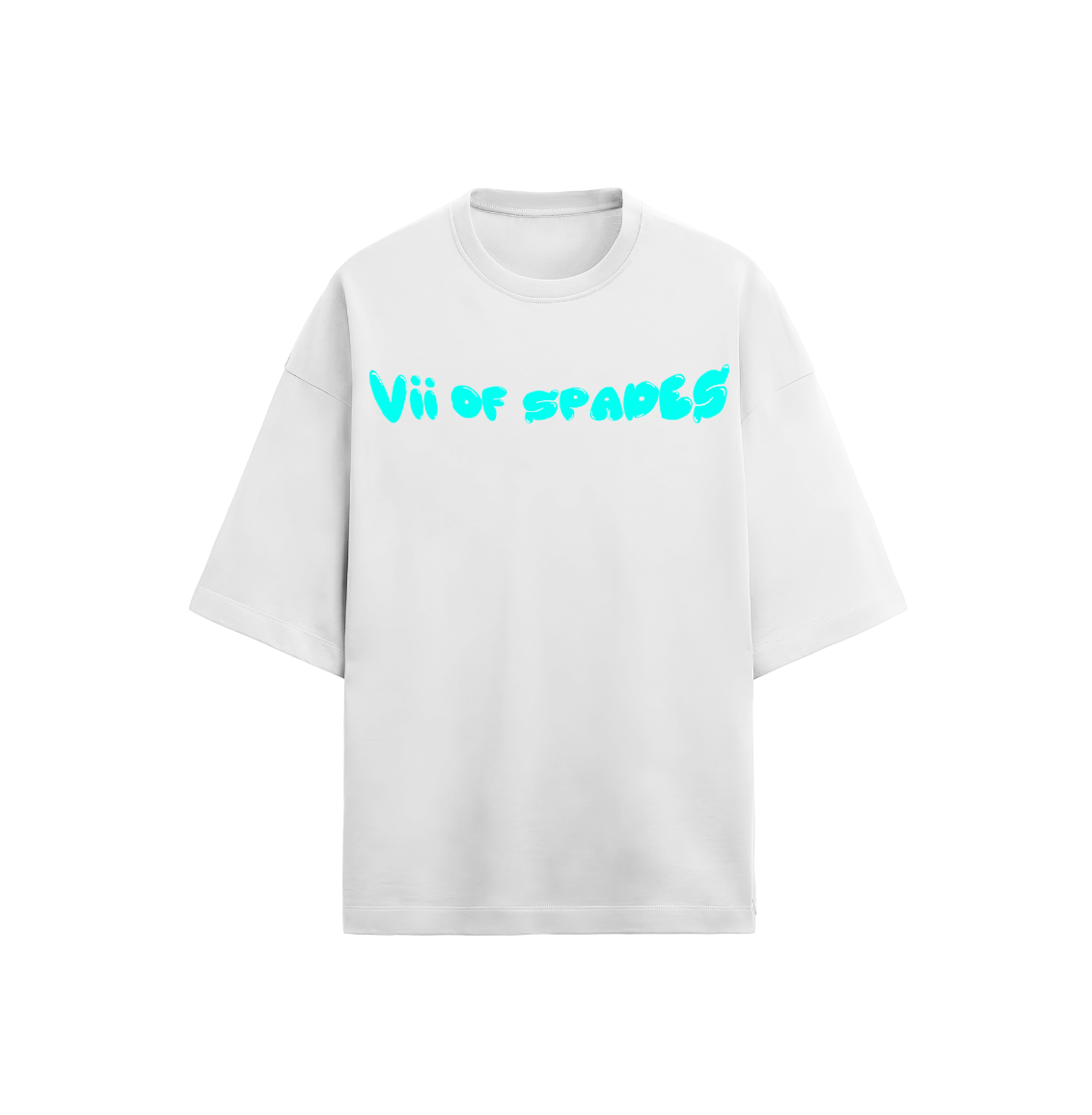 SNOW WHITE OVERSIZED T-SHIRT - Seven Of Spades x