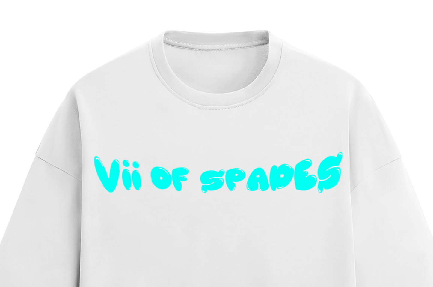 SNOW WHITE OVERSIZED T-SHIRT - Seven Of Spades x