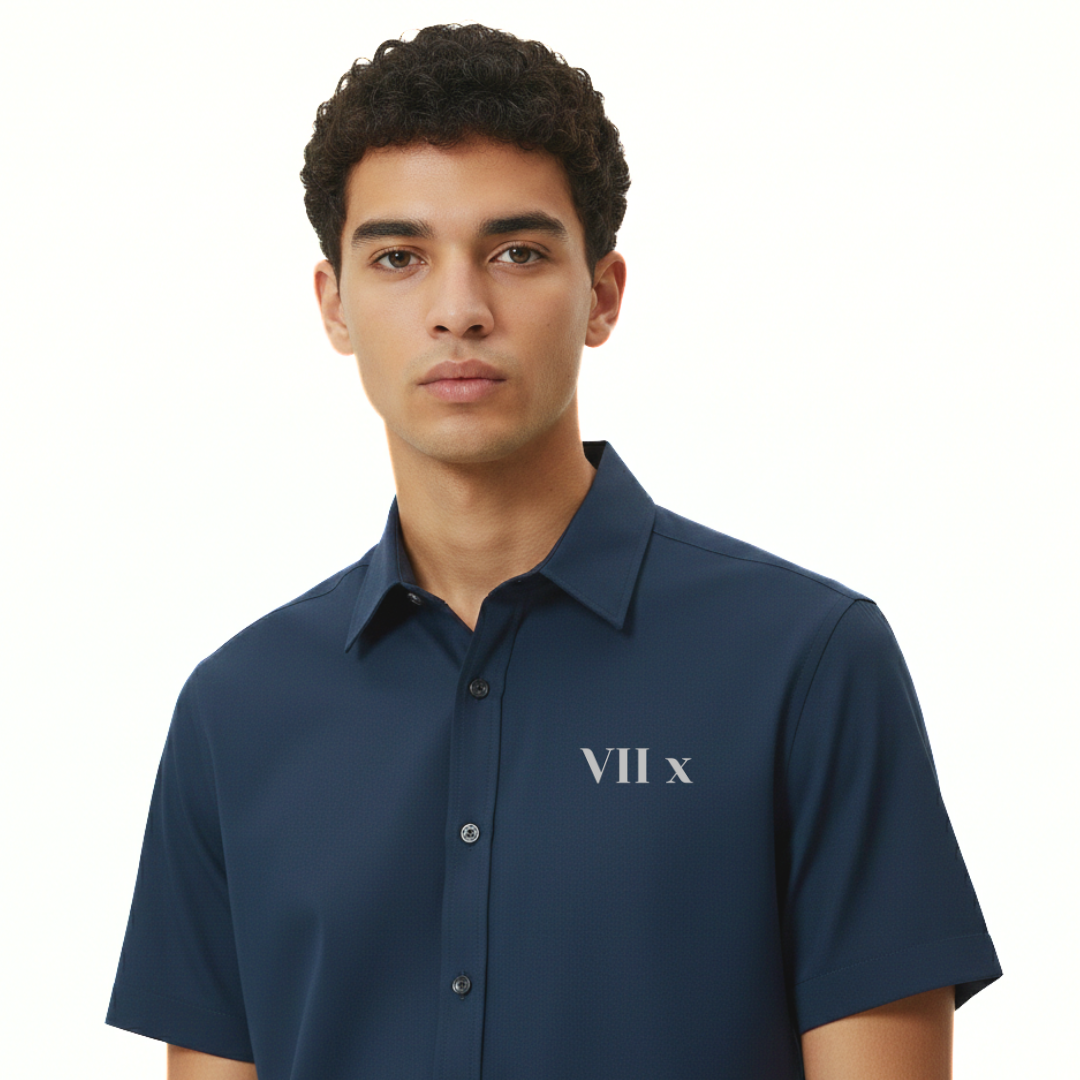 NAVY BLUE LABEL SHIRT