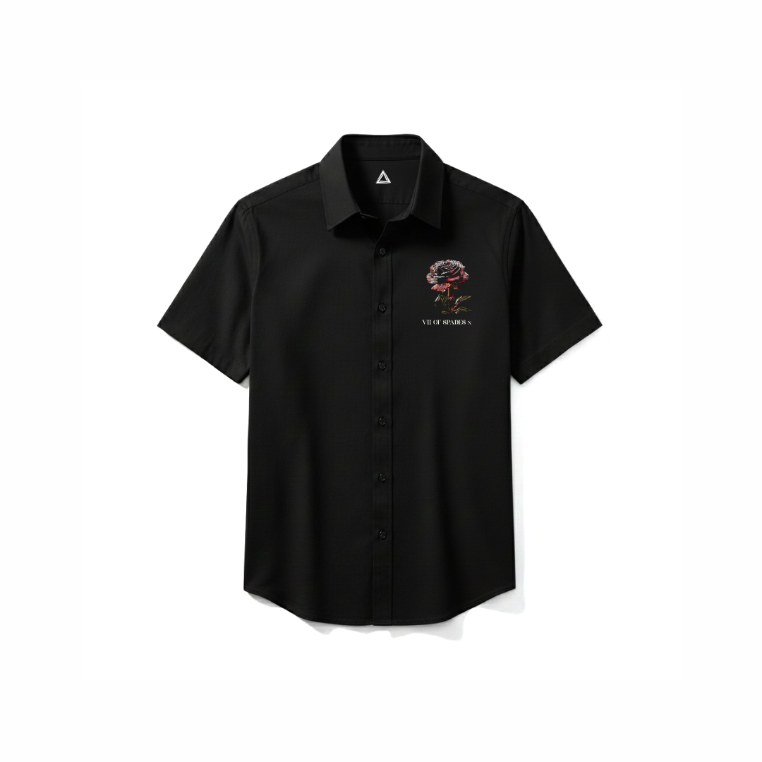 BLACK ROSE SHIRT