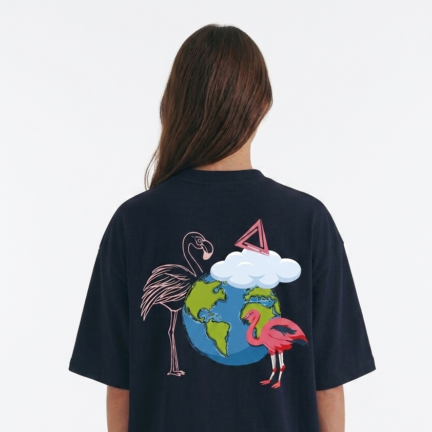 Global Rosé Oversized T-Shirt