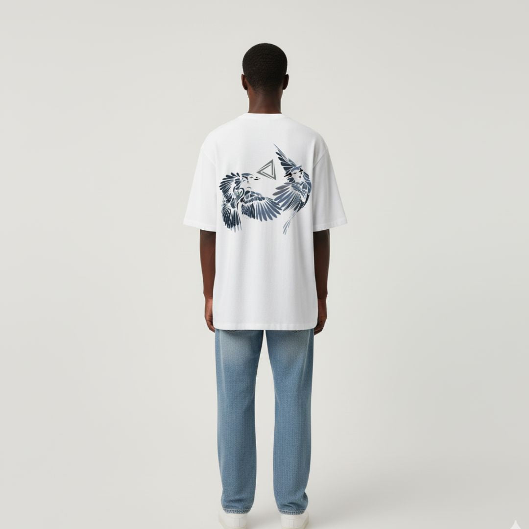 IVORY WHISPER OVERSIZED TSHIRT