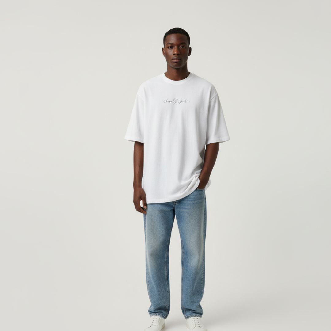 IVORY WHISPER OVERSIZED TSHIRT