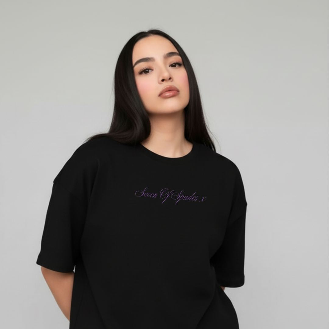 VIOLET SHADOW OVERSIZED TSHIRT