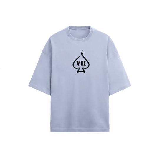 LAVENDER OVERSIZED T-SHIRT - Seven Of Spades x