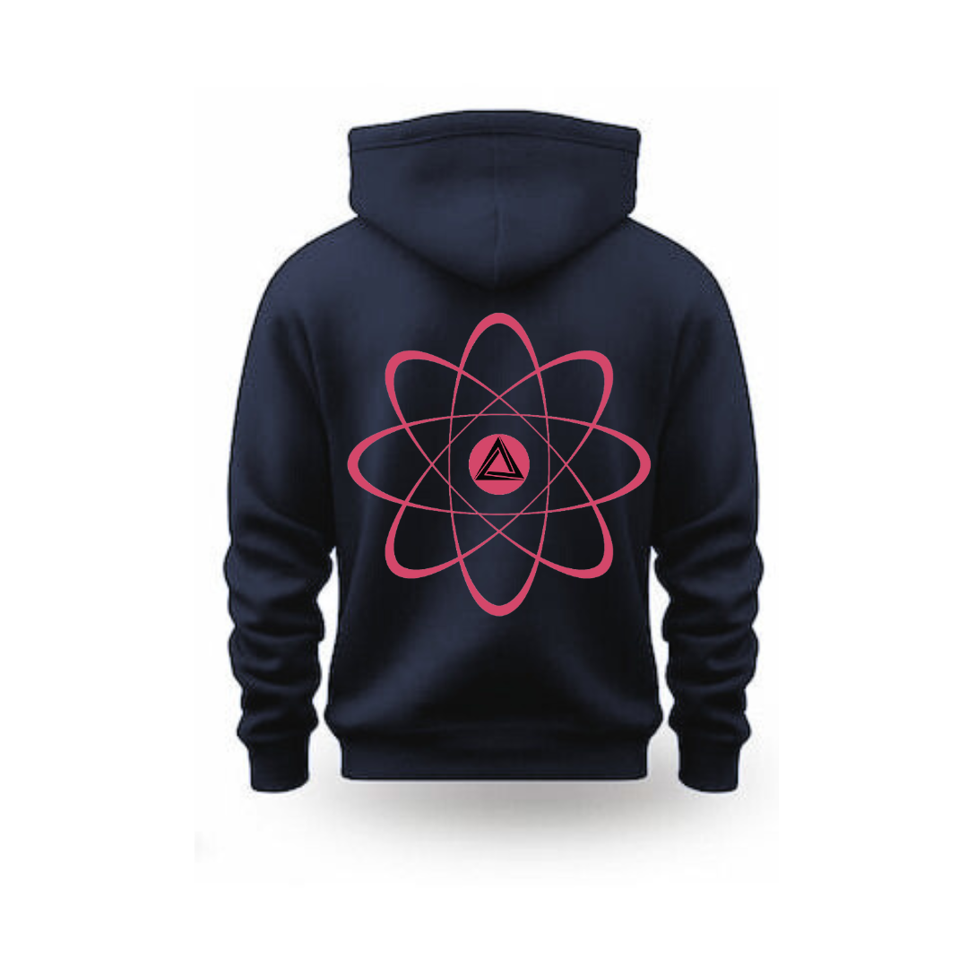 ROYAL BLUE FLUX OVERSIZED HOODIE - Seven Of Spades x